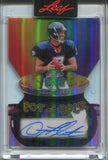 2026 Doug Flutie Leaf St. Patrick's Day POT OF GOLD DIE CUT AUTO 5/5 AUTOGRAPH #PG-DG1 San Diego Chargers