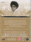 2013-14 Julius Erving Upper Deck Exquisite SIGNATURE KICKS SHOE AUTO 32/35 AUTOGRAPH RELIC #SS-JE Philadelphia 76ers HOF