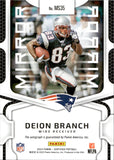2023 Deion Branch Panini Certified MIRROR BRONZE AUTO 32/99 AUTOGRAPH #MS35 New England Patriots