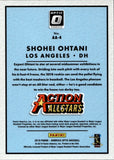 2019 Shohei Ohtani Donruss Optic ACTION ALL-STARS #AA-4 Anaheim Angels