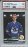 2024-25 Jonathan Lekkerimaki Upper Deck Extended Series DRAFT ROOKIE RC PSA 9 #745 Vancouver Canucks 8855