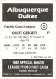 1982 Albuquerque Dukes TCMA COMPLETE 27 CARD SET W/ John Franco & Orel Hershiser #1-27