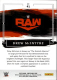 2023 Drew McIntyre Panini Impeccable WWE 05/35 #41 Monday Night Raw
