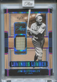 2025 Jim Bottomley Panini Three and Two PLATINUM BLUE LUMINOUS LUMBER BAT 1/1 ONE OF ONE RELIC #LUM-JB St. Louis Cardinals HOF