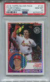 2018 Tyler O'Neill Topps Silver Pack 1983 CHROME PROMO ROOKIE RC PSA 10 #133 St. Louis Cardinals 3737