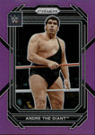 2022 Andre the Giant Panini Prizm PURPLE 142/149 #159 WWE Legend