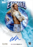 2025 Elton Prince Topps Exalted SKY BLUE AUTO 52/99 AUTOGRAPH #EXT-ELT Friday Night Smackdown