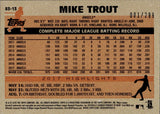 2018 Mike Trout Topps BLACK 1983 DESIGN 001/299 #83-13 Anaheim Angels
