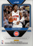 2020-21 Saddiq Bay Panini Prizm ROOKIE SENSATIONAL SIGNATURES AUTO AUTOGRAPH RC #SS-SBY Detroit Pistons