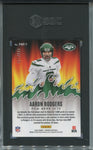 2023 Aaron Rodgers Panini Phoenix TEAL PLAYING WITH FIRE 077/125 SGC 9.5 #PWF-7 New York Jets 9881