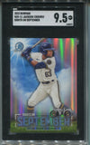 2023 Jackson Chourio Bowman Chrome SIGHT ON SPETEMBER SGC 9.5 #SOS-11 Milwaukee Brewers 8879