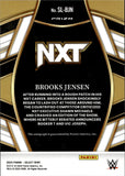 2024 Brooks Jensen Panini Select WWE CRACKED ICE AUTO AUTOGRAPH #SL-BJN NXT