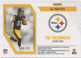 2021 Pat Freiermuth Panin Phoenix PURPLE RISING ROOKIE JERSEY AUTO 04/10 AUTOGRAPH RELIC #RMS-PFR Pittsburgh Steelers