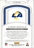 2024 Aaron Donald Panini National Treasures AUTO 41/49 AUTOGRAPH #SIGS-ADD Los Angeles Rams