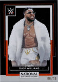 2026 Trick Williams Topps Chrome WWE The National Sports Collector Convention Exclusive Black Refractor 08/10 #WWE-07 Friday Night Smackdown