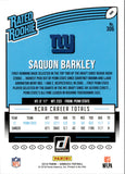 2018 Saquon Barkley Panini Donruss RATED ROOKIE RC #306 New York Giants 4