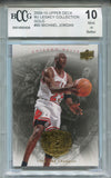 2009-10 Michael Jordan Upper Deck MJ LEGACY COLLECTION GOLD BCCG 10 #80 Chicago Bulls HOF 3429