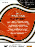2021 Chan Sung Jung Panini Select UFC RED DISCO OCTAGONSIDE 100/199 #220 Featherweight