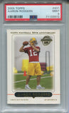2005 Aaron Rodgers Topps ROOKIE RC PSA 9 #431 Green Bay Packers 3972