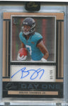 2024 Brian Thomas Jr. Panini One ROOKIE DAY ONE AUTO 80/99 AUTOGRAPH #132 Jacksonville Jaguars