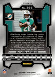 2023 De'Von Achane Panini Prizm NEON GREEN PULSAR ROOKIE RC #365 Miami Dolphins