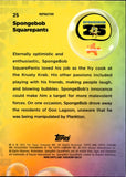 2025 SpongeBob SquarePants Topps Chrome SpongeBob SquarePants 25th Anniversary REFRACTOR #25 Krusty Krab