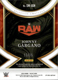 2023 Johnny Gargano Panini Select WWE TIE DYE SELECTIVE SWATCHES SHIRT 16/25 RELIC #SW-JGN Monday Night Raw