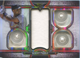 2024 Albert Pujols Topps Triple Threads BUTTONED UP TRIPLE BUTTON JERSEY 1/1 ONE OF ONE RELIC #BUPR-AP St. Louis Cardinals