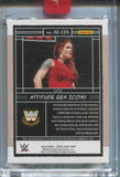 2024 Lita Panini Three Count WWE RED FOIL ATTITUDE ERA ICONS AUTO 03/75 AUTOGRAPH #AE-LTA WWE HOF