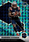 2021 Rhamondre Stevenson Panini Mosaic PEACOCK SP ROOKIE RC #337 New England Patriots