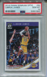 2018-19 LeBron James Donruss Optic PSA 10 #94 Los Angeles Lakers 7862