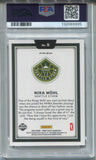 2024 Nika Mühl Panini Select WNBA ROOKIE BLACK COLOR BLAST PSA 9 #5 Seattle Storm 9995