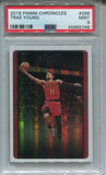 2018-19 Trae Young Panini Chronicles STUDIO ROOKIE RC PSA 9 #298 Atlanta Hawks 5746