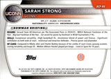 2025 Sarah Strong Bowman University Chrome PROSPECT FLOORBOARD REFRACTOR 017/125 #BCP-80 UConn Huskies