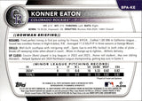 2025 Konner Eaton Bowman 1ST BOWMAN YELLOW PAPER PROSPECT 31/50 RETAIL #BOA-KE Colorado Rockies