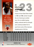 2005-06 Michael Jordan Fleer NBA Hoops W/ KOBE BRYANT #20 Chicago Bulls HOF *Poor Condition*