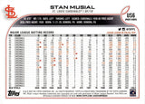 2022 Stan Musial Topps Update Series LEGEND VARIATION SP #US6.2 St. Louis Cardinals HOF