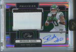2024 Braelon Allen Panini One PRECISION ROOKIE JUMBO PATCH AUTO 93/99 AUTOGRAPH RELIC #314 New York Jets