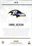 2019 Lamar Jackson Panini Illusions PINK 35/75 #60 Baltimore Ravens
