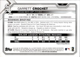 2025 Garrett Crochet Topps Archives Signature Series AUTO 66/99 AUTOGRAPH #47 Chicago White Sox