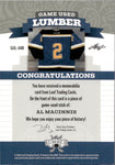 2022 Al MacInnis Leaf Lumber GAME USED LUMBER STICK 15/30 RELIC #GUL-AMI St. Louis Blues HOF