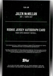 2024 Jalen McMillan Topps Midnight ROOKIE JERSEY AUTO 64/75 AUTOGRAPH RELIC #RJA-JM Tampa Bay Buccaneers