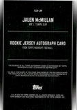 2024 Jalen McMillan Topps Midnight ROOKIE JERSEY AUTO 64/75 AUTOGRAPH RELIC #RJA-JM Tampa Bay Buccaneers