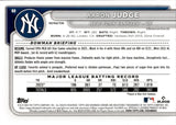 2024 Aaron Judge Bowman Chrome REFRACTOR 419/499 #80 New York Yankees