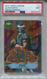 2025 Jalen Hurts Topps Chrome URBAN LEGENDS PSA 9 #12 Philadelphia Eagles 5451