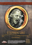 2004 Stephen Ure as Gorbag Topps Chrome Lord of the Rings AUTO AUTOGRAPH #NNO