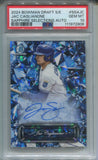 2024 Jac Caglianone Bowman Chrome Draft Sapphire Edition SAPPHIRE SELECTIONS AUTO AUTOGRAPH PSA 10 #SSA-JC Kansas City Royals 2806