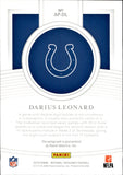 2019 Darius Leonard Panini National Treasures ALL PRO SIGNATURES AUTO 15/25 AUTOGRAPH #AP-DL Indianapolis Colts