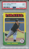 2024 Paul Skenes Topps Heritage ROOKIE RC PSA 9 #593 Pittsburgh Pirates 6402