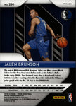 2018-19 Jalen Brunson Panini Prizm PINK CRACKED ICE ROOKIE RC #250 Dallas Mavericks